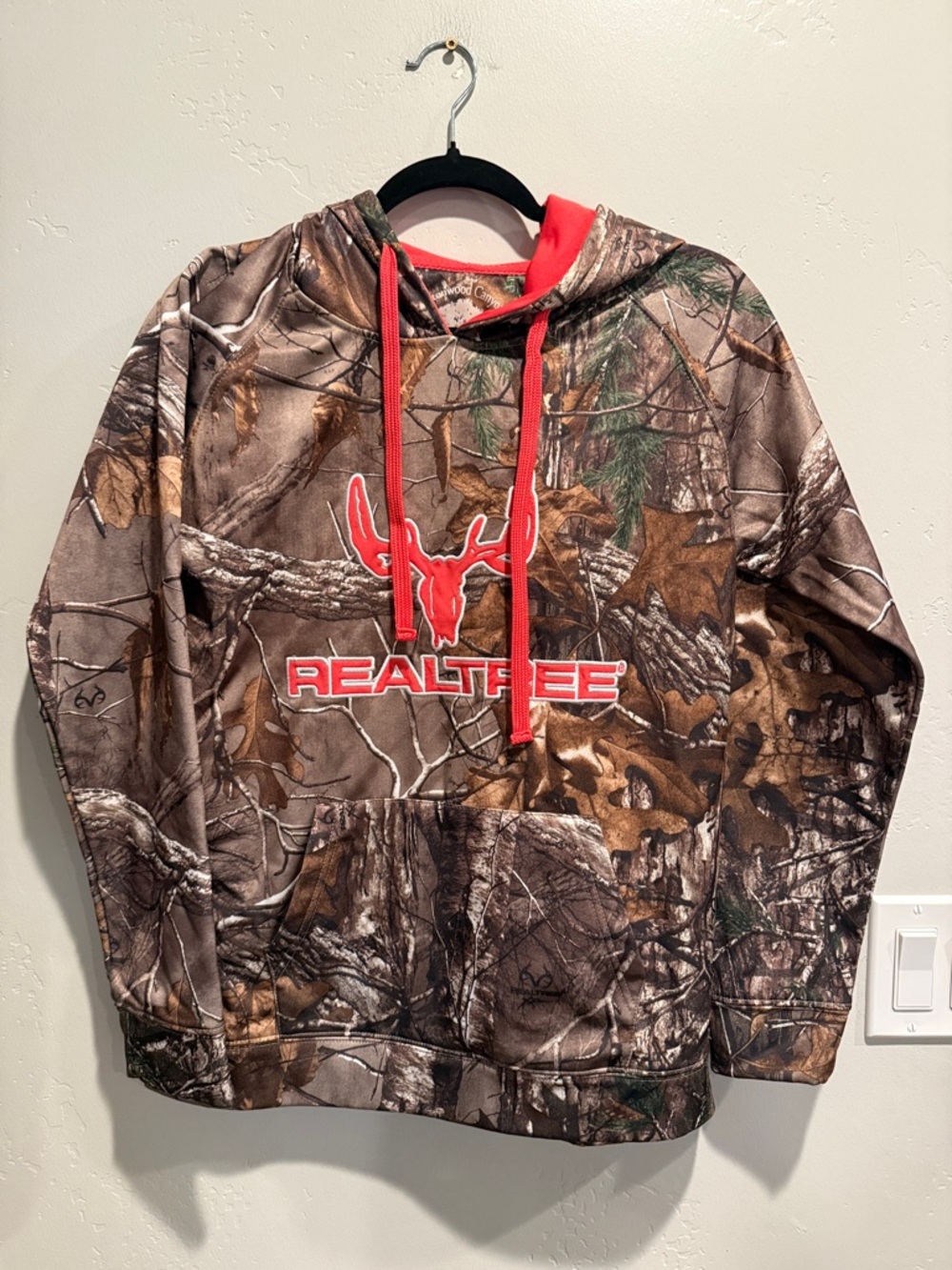 Realtree Realtree Camo Hooded Sweatshirt with Pink Accents